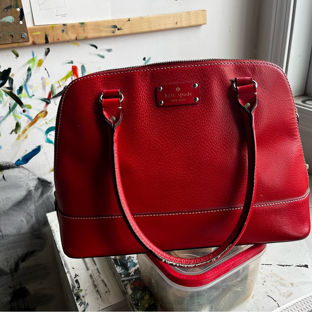 Kate Spade Cherry Red Satchel